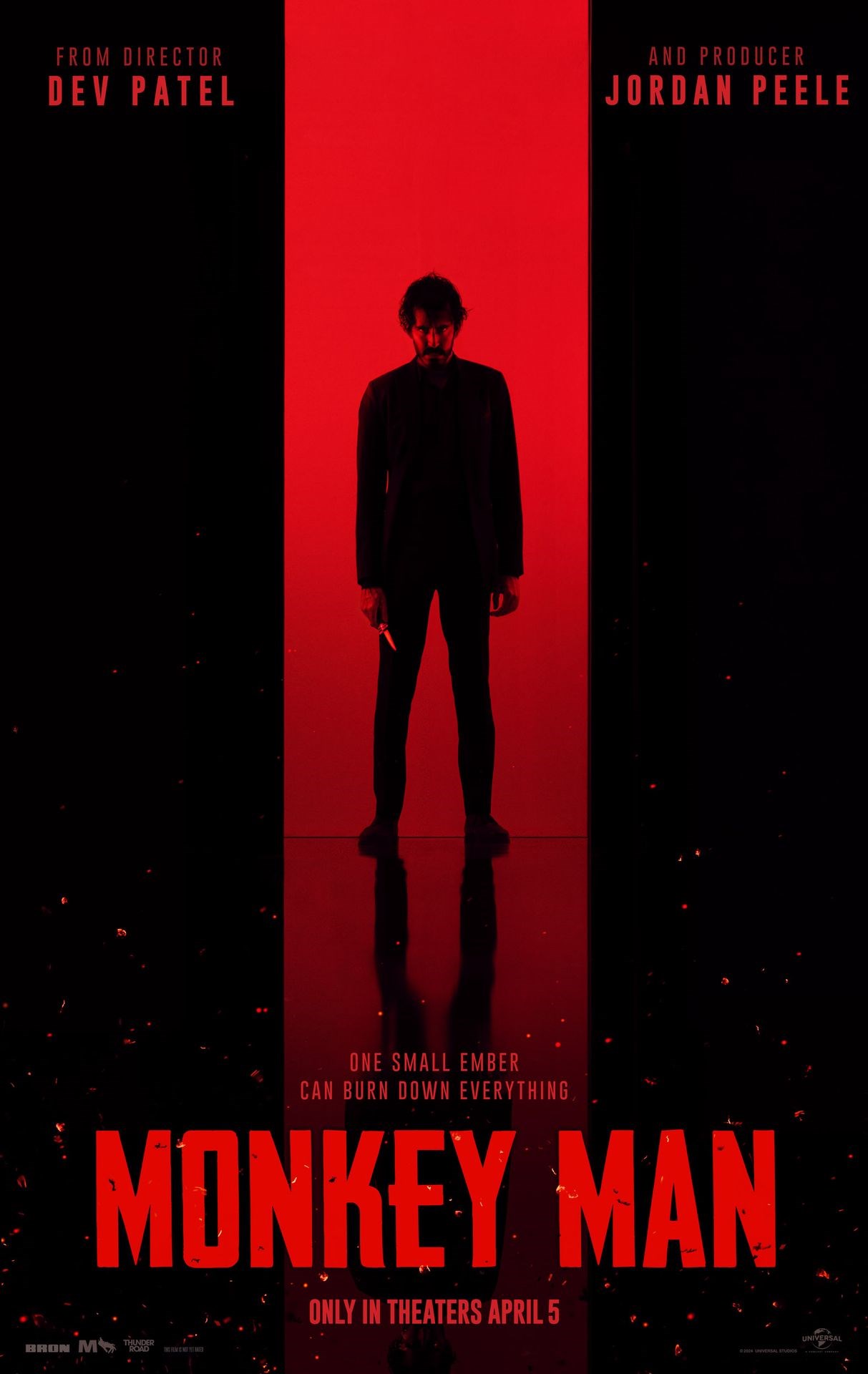 Monkey Man poster