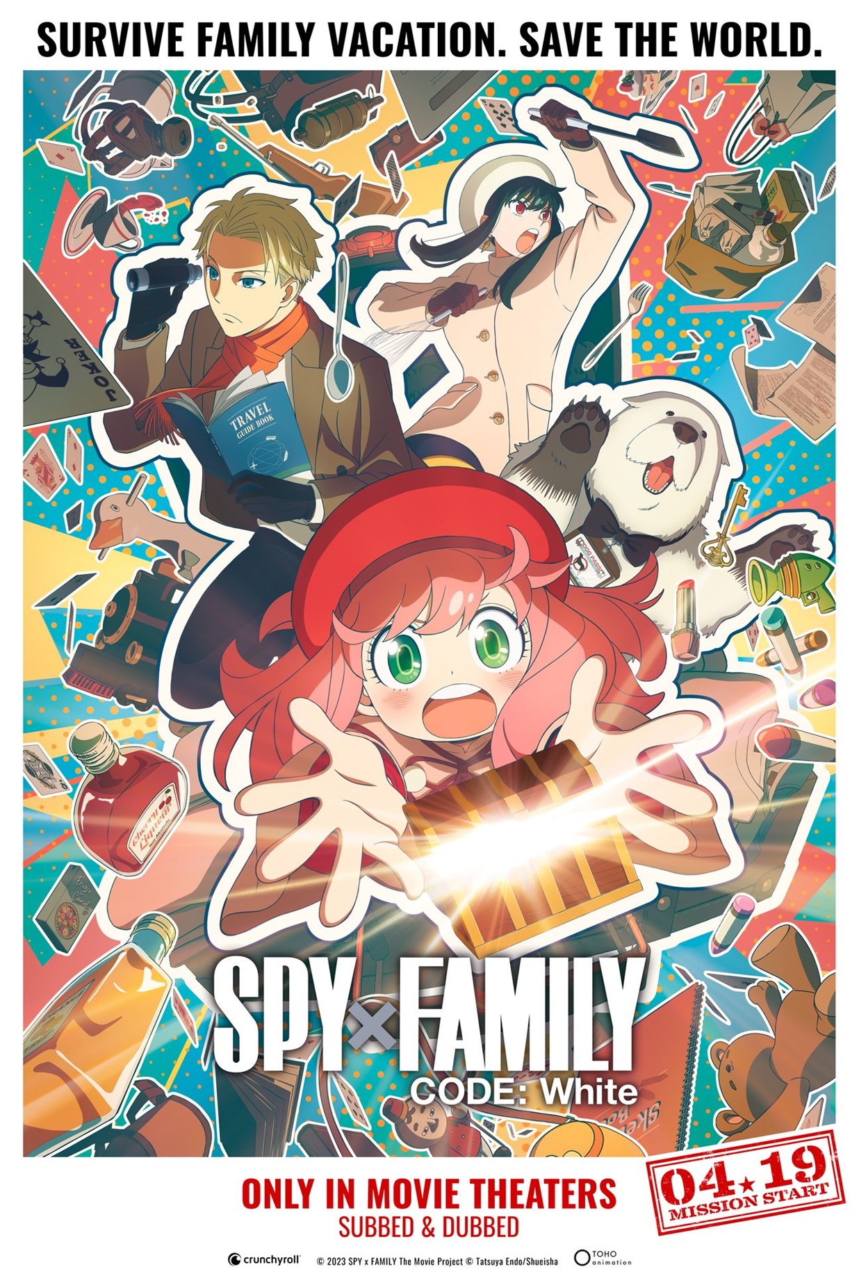 SPY x FAMILY CODE: White (Dubbed) poster