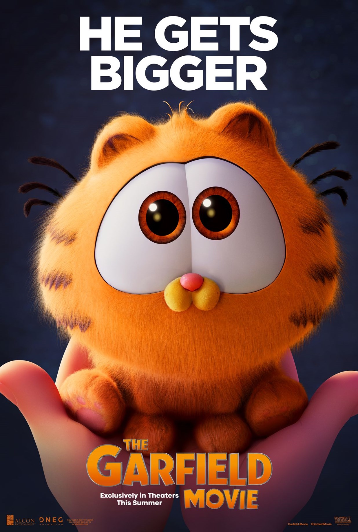The Garfield Movie poster