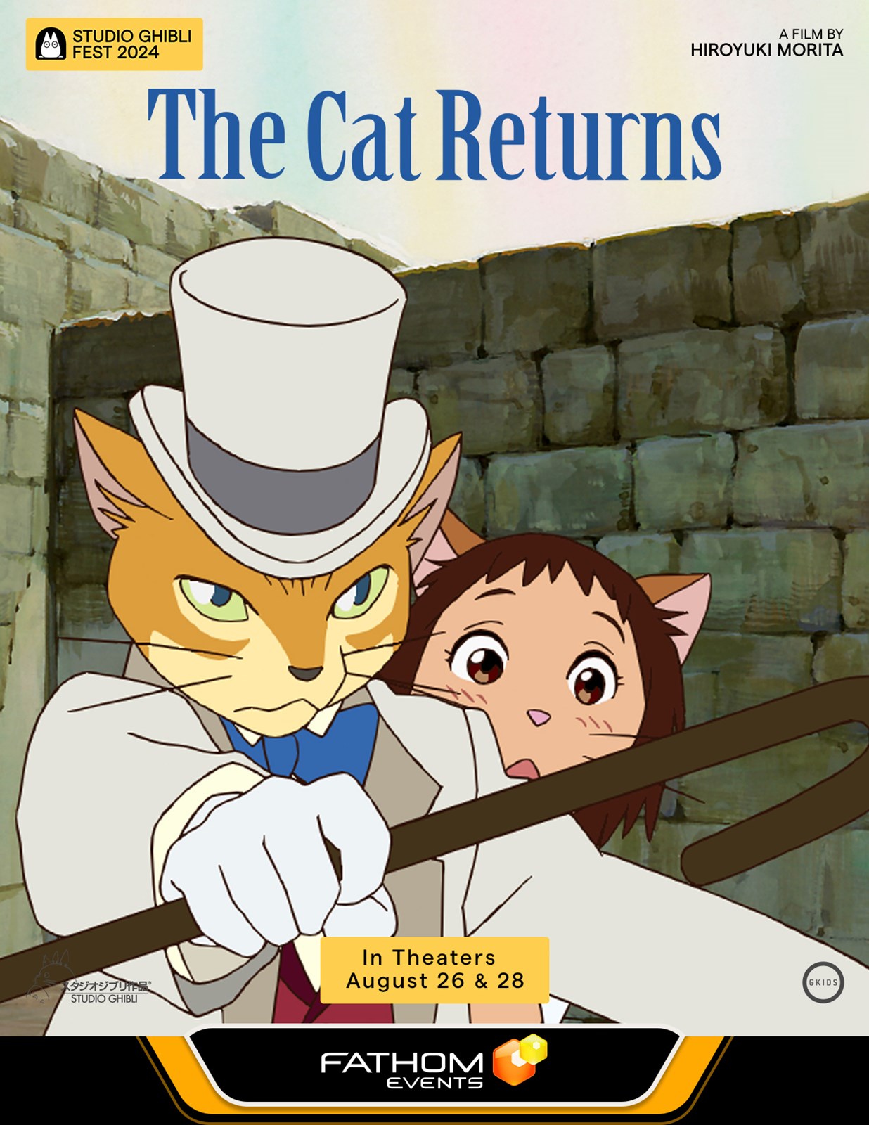 The Cat Returns – Studio Ghibli Fest 2024 (Subbed) poster