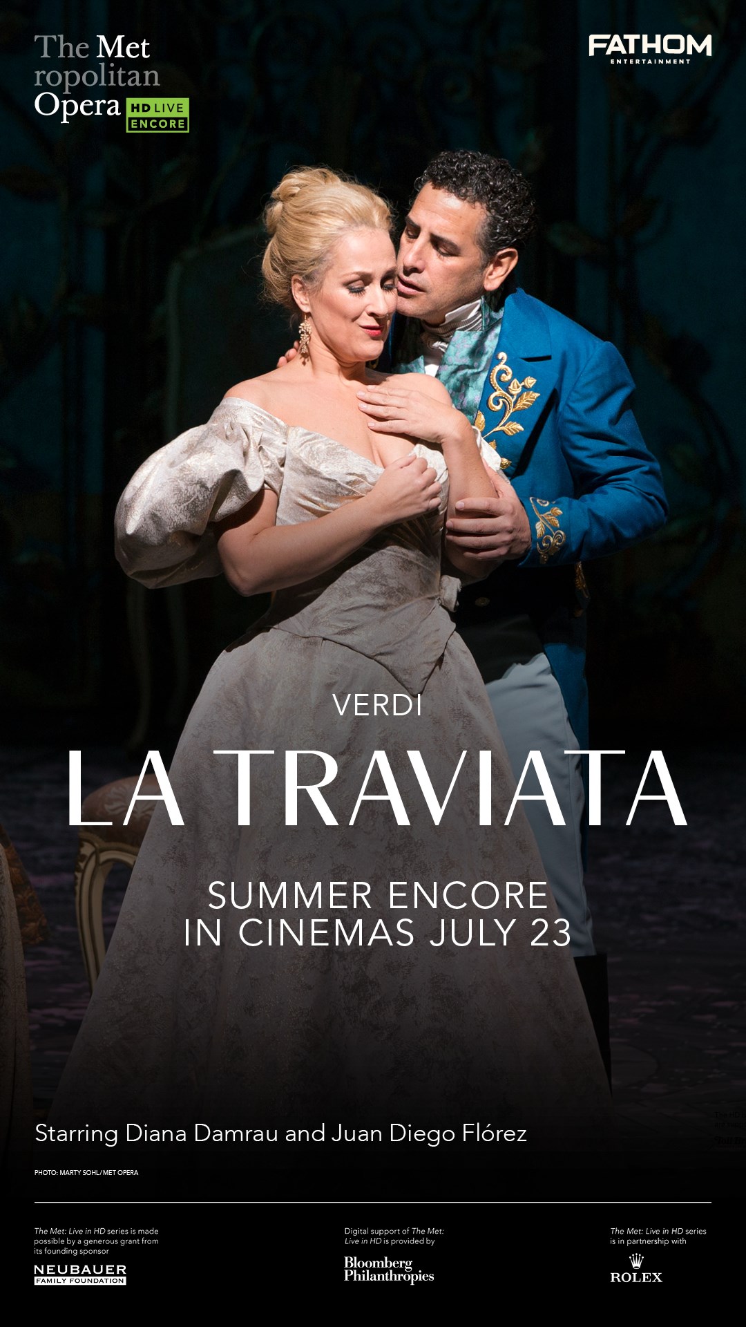 La Traviata: Met Summer Encore 2025 poster