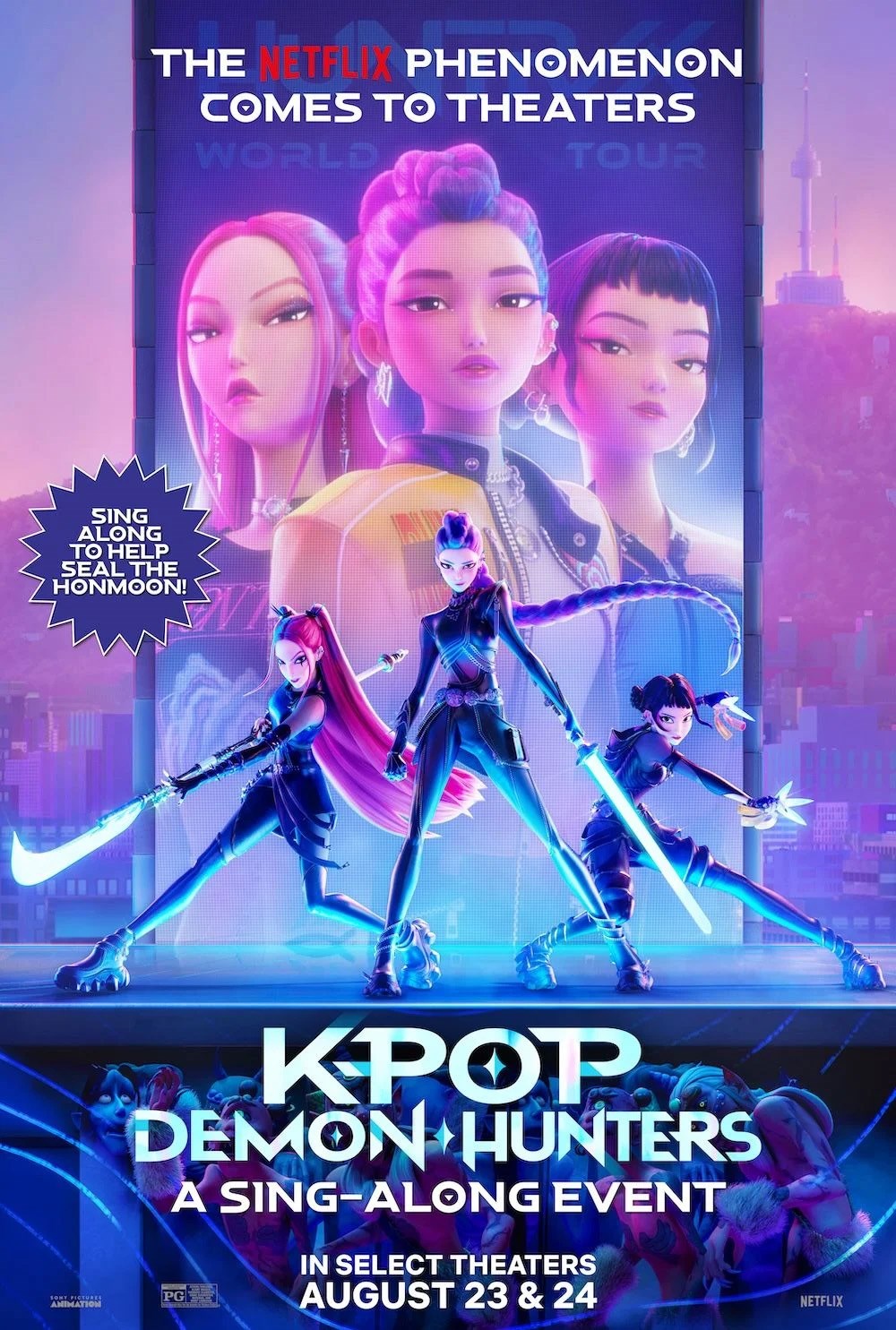 KPop Demon Hunters A Sing-Along Event poster