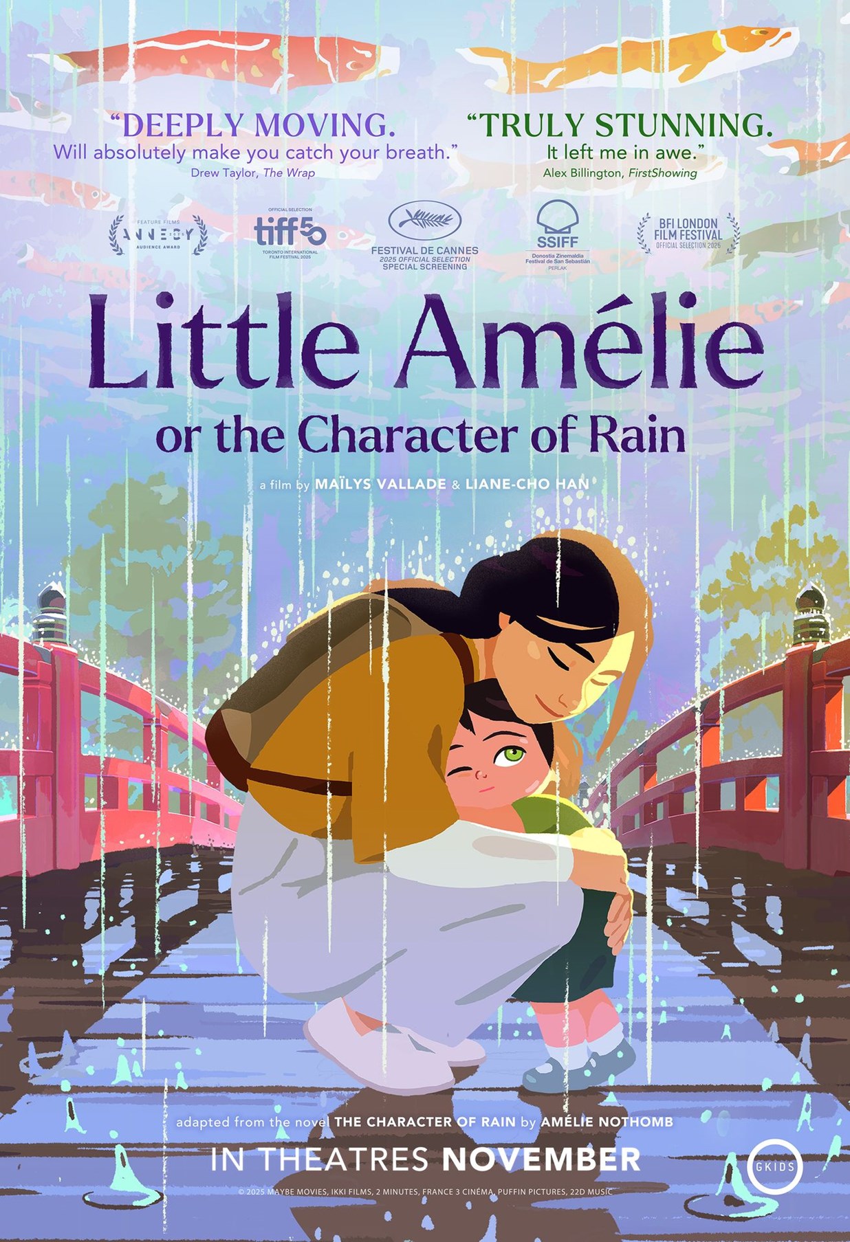 Little Amélie or the Character of Rain (Dubbed)) poster