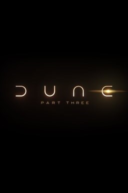Dune: Part Three poster