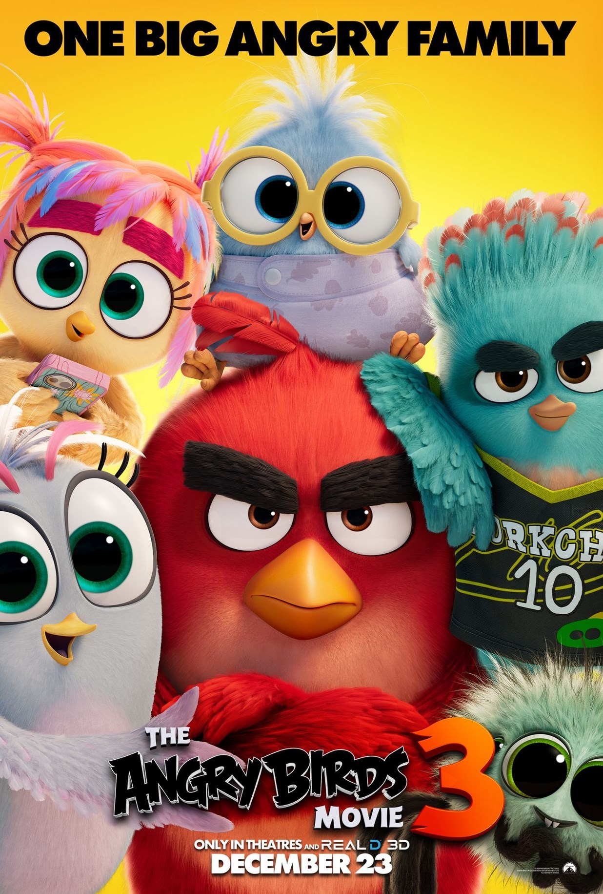 The Angry Birds Movie 3 poster
